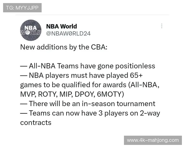 WNBA劳资协议谈判进入关键阶段，10月31日截止日临近引发停摆担忧